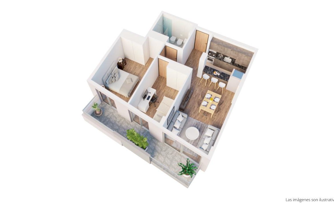 VENTA – DEPARTAMENTO – TRES AMBIENTES – BALCÓN – A ESTRENAR – LINIERS