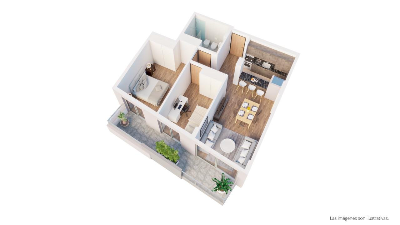 VENTA – DEPARTAMENTO – TRES AMBIENTES – BALCÓN – A ESTRENAR – LINIERS