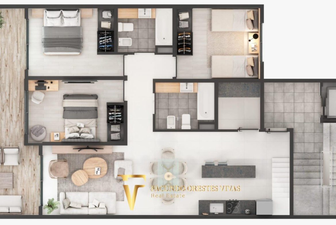 VENTA-MATADEROS-DEPARTAMENTO 4 AMBIENTES TERRAZA DOBLE COCHERA