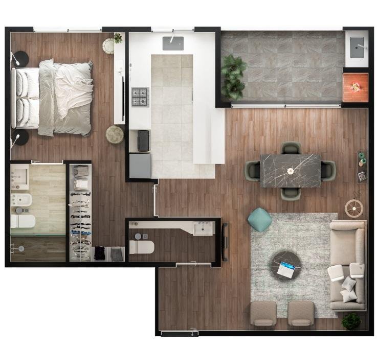 Departamento en Liniers