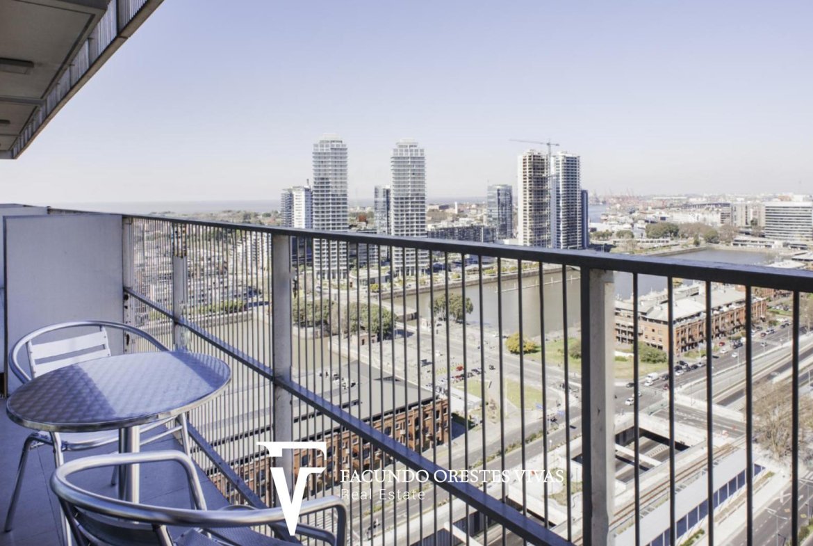VENTA – DEPARTAMENTO – MONOAMBIENTE – AMENITIES – AMUEBLADO – COCHERA – PUERTO MADERO