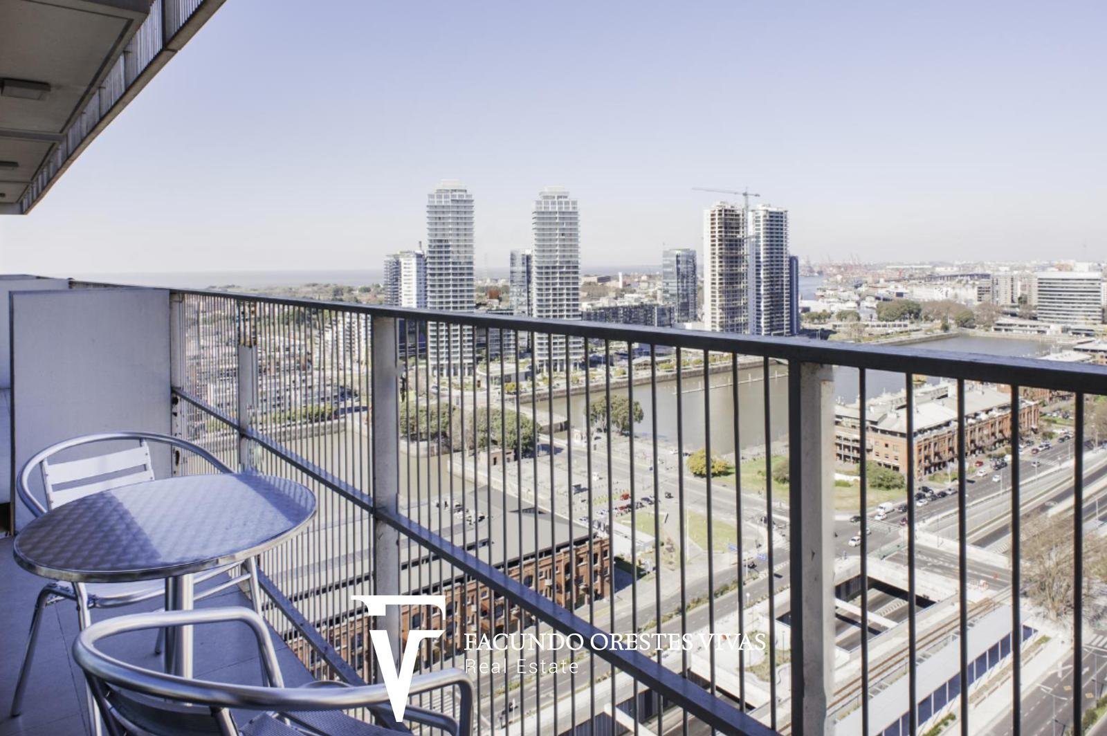 VENTA – DEPARTAMENTO – MONOAMBIENTE – AMENITIES – AMUEBLADO – COCHERA – PUERTO MADERO