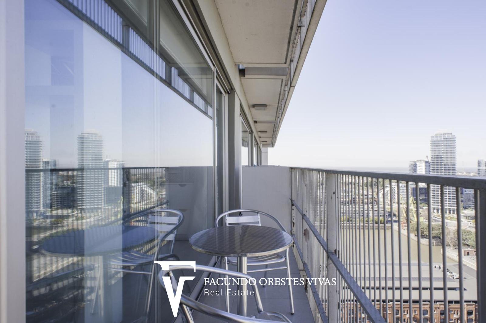 VENTA – DEPARTAMENTO – MONOAMBIENTE – AMENITIES – AMUEBLADO – COCHERA – PUERTO MADERO