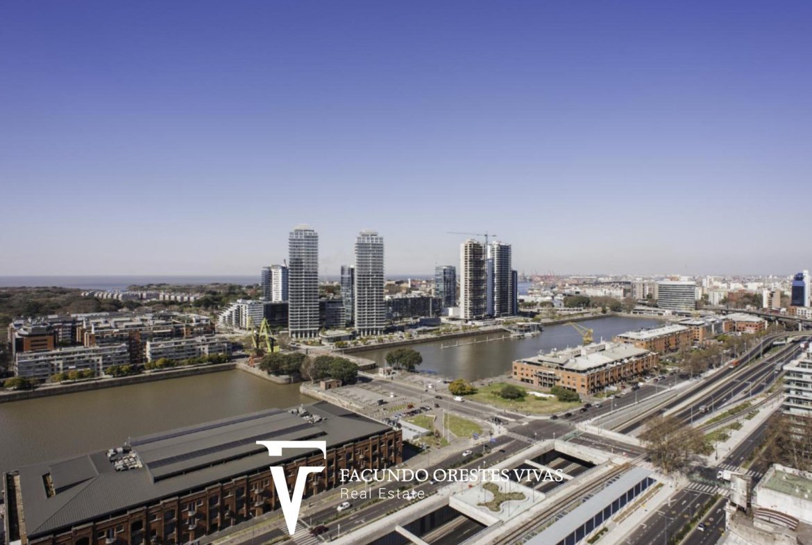 VENTA – DEPARTAMENTO – MONOAMBIENTE – AMENITIES – AMUEBLADO – COCHERA – PUERTO MADERO