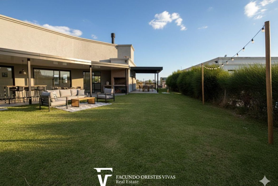CASA – CUATROAMBIENTES – PARRILLA – PARQUE – SEGURIDAD – COCHERAS – CANNING