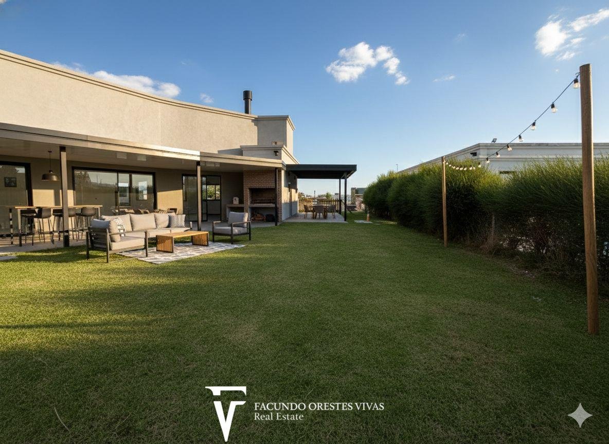 CASA – CUATROAMBIENTES – PARRILLA – PARQUE – SEGURIDAD – COCHERAS – CANNING