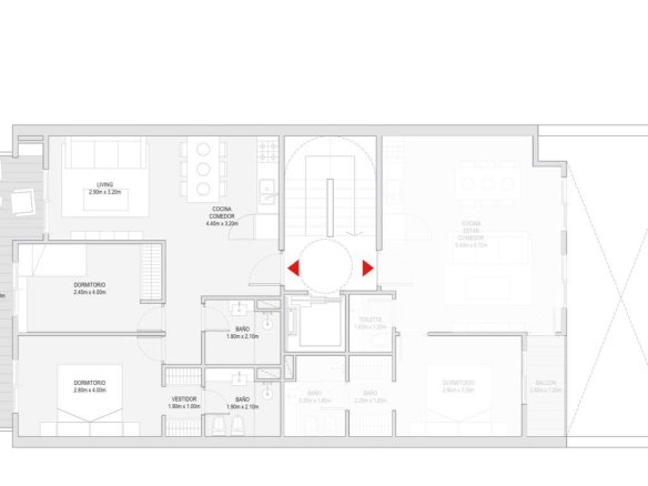 VENTA-DEPARTAMENTO-TRES AMBIENTES-CATEGORIA-NAON