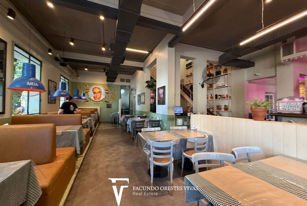 VENTA-FONDO DE COMERCIO-RESTAURANTE-AIDA-OPORTUNIDAD COMERCIAL-