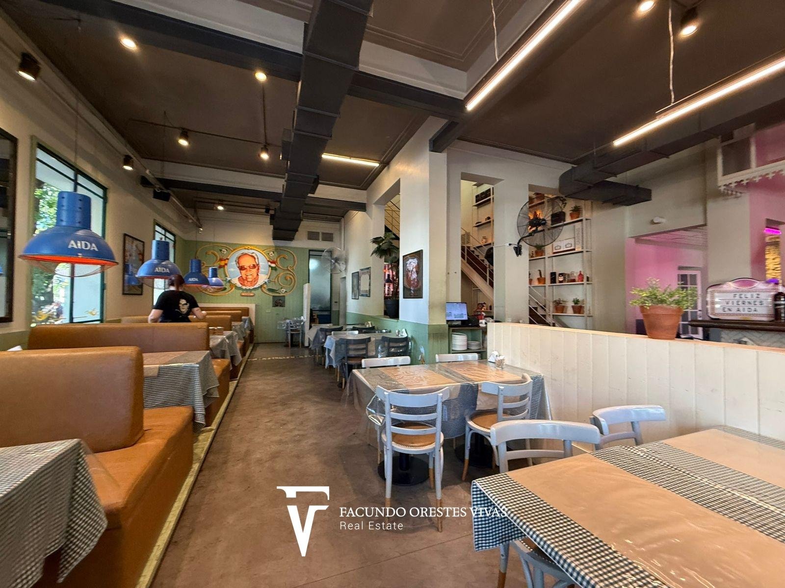 VENTA-FONDO DE COMERCIO-RESTAURANTE-AIDA-OPORTUNIDAD COMERCIAL-