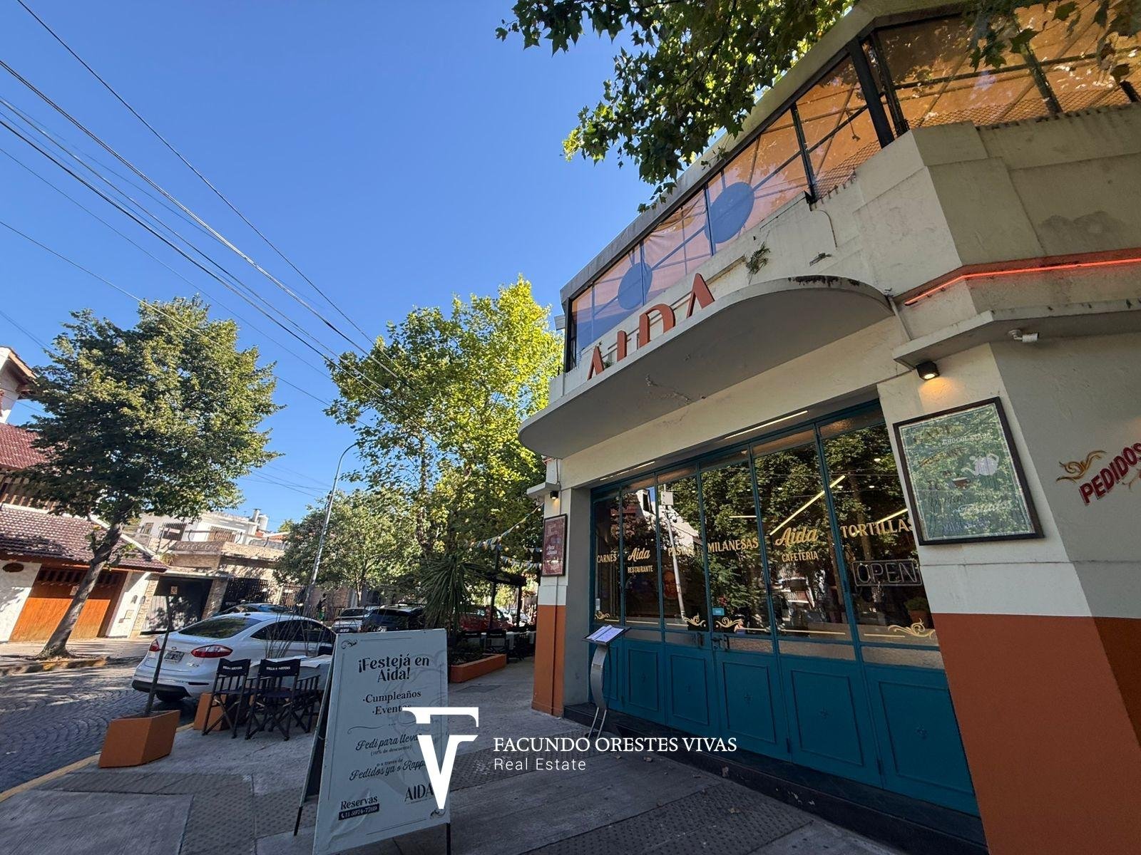 VENTA-FONDO DE COMERCIO-RESTAURANTE-AIDA-OPORTUNIDAD COMERCIAL-