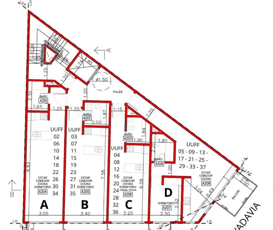 VENTA – DEPARTAMENTO – DOS AMBIENTES – VILLA LURO – PRE POZO
