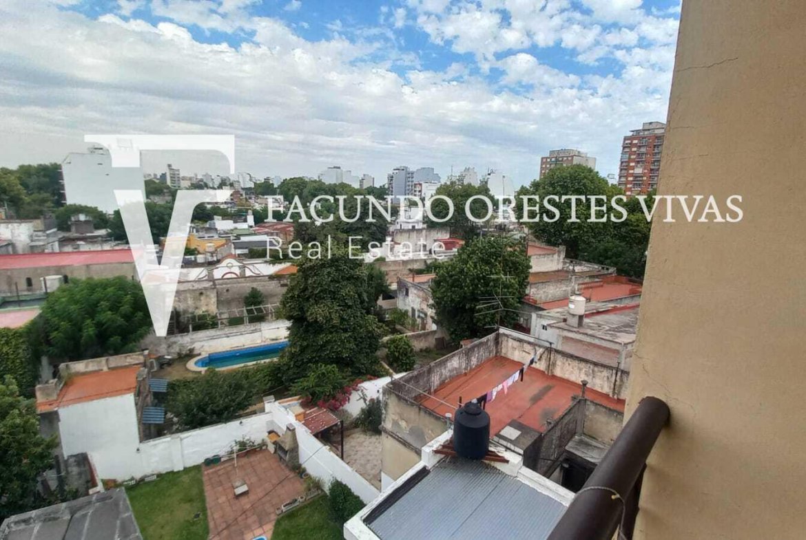VENTA-DOS AMBIENTES-BALCON-FRENTE-PARQUE AVELLANEDA