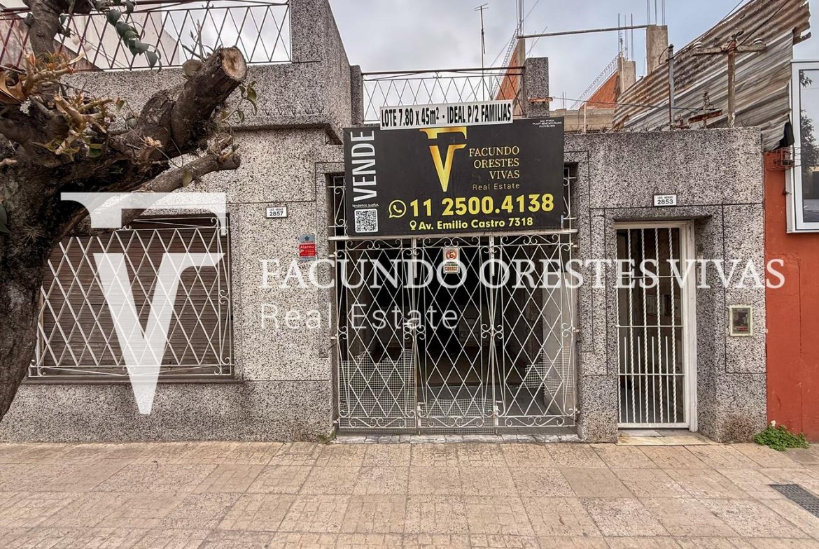 VENTA – CASA EN BLOCK – MULTIFAMILIAR – LOTE – TRES Y CUATRO AMBIENTES – JARDÍN – LOMAS DEL MIRADOR