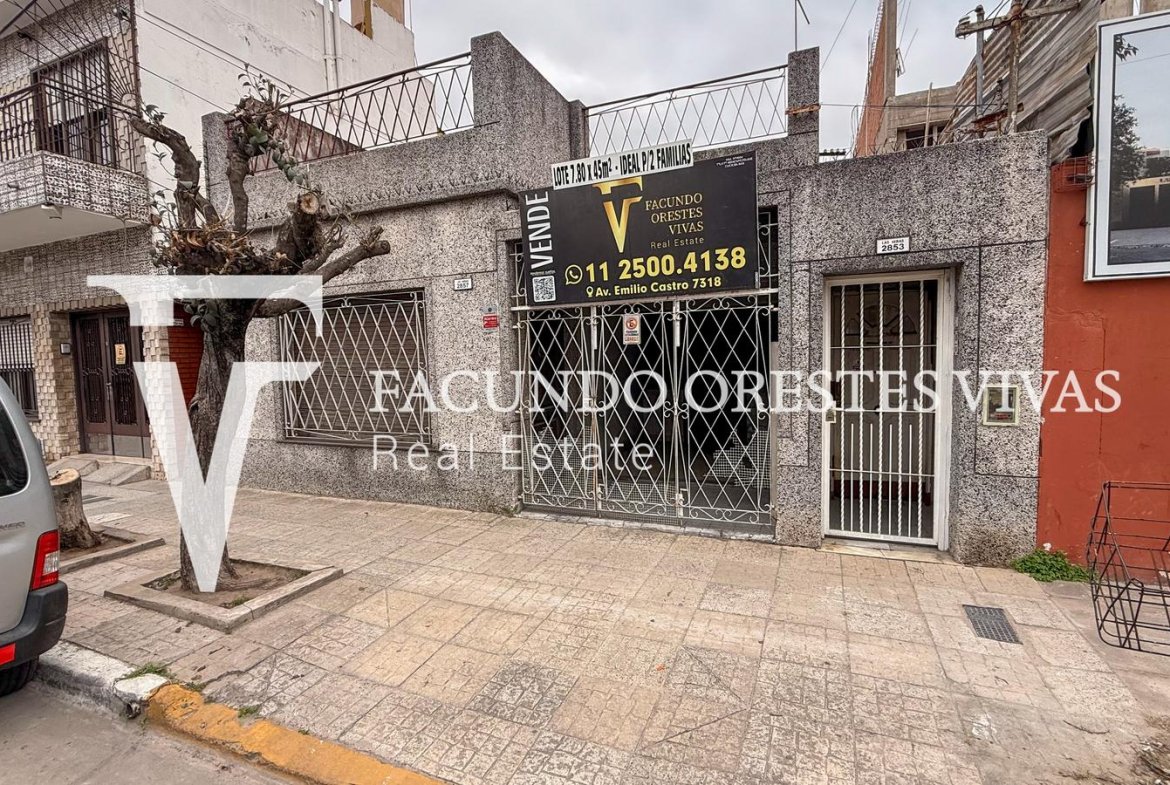 VENTA – CASA EN BLOCK – MULTIFAMILIAR – LOTE – TRES Y CUATRO AMBIENTES – JARDÍN – LOMAS DEL MIRADOR