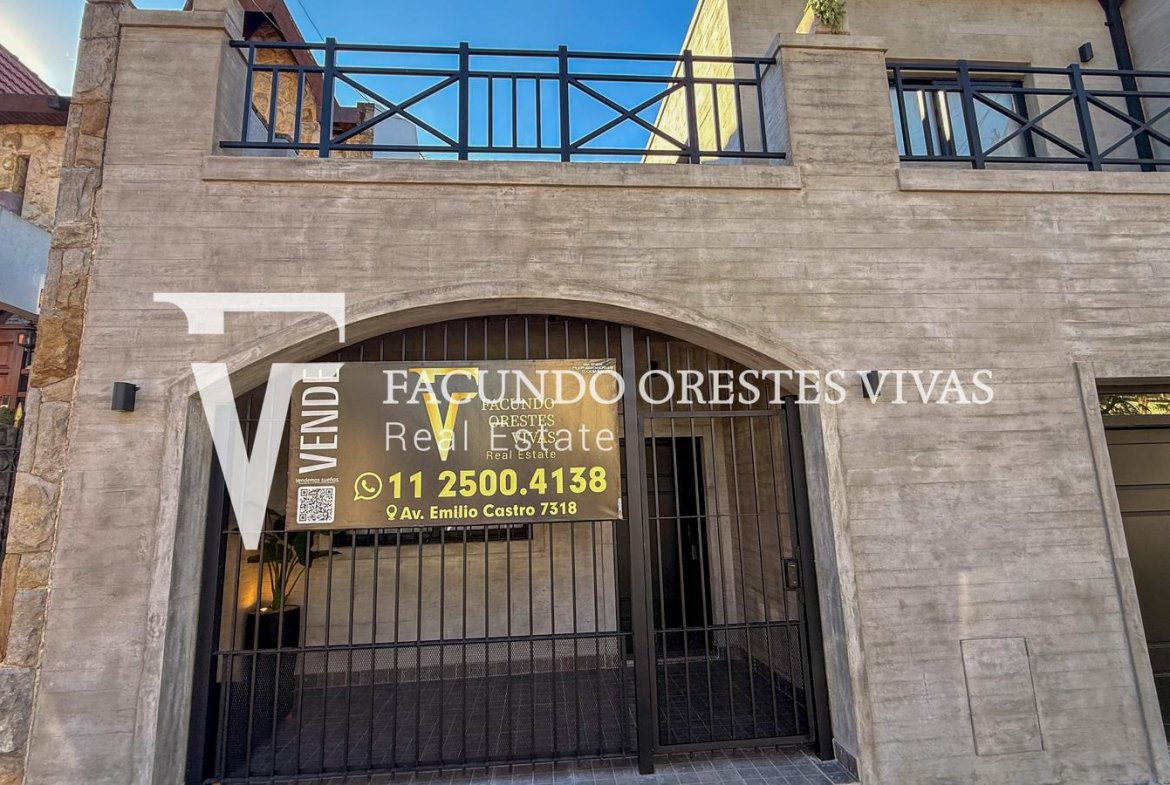 VENTA – CASA – SEIS AMBIENTES – JARDIN- PILETA -COCHERA- TERRAZA- LINIERS