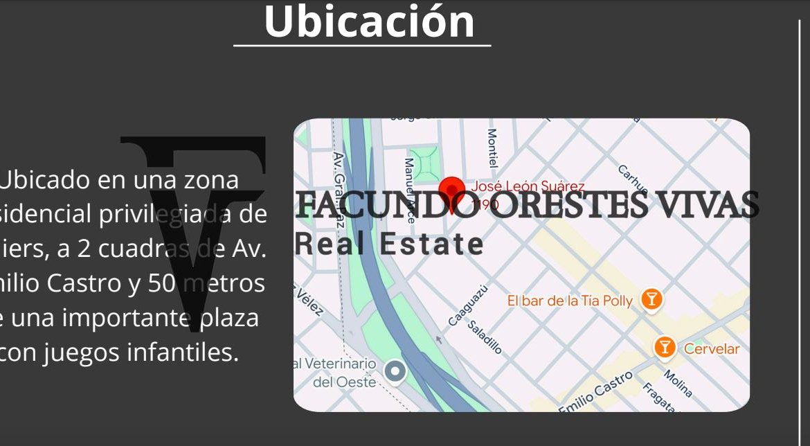 VENTA-DOS AMBIENTES-FRENTE-PISO PRIVADO-BALCON ATERRAZADO-LINIERS